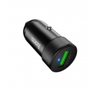 Автомобильное зарядное устройство Hoco Z32 Speed Up single port QC3.0 car charger Black