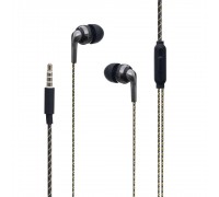 Навушники Hoco M71 Inspiring universal earphones with mic Black