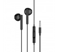 Навушники Hoco M64 Melodious wire control earphones with mic Black