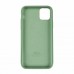 Чехол Silicone Case Full Cover iPhone 11 Copy Pine Green (55)