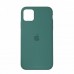 Чехол Silicone Case Full Cover iPhone 11 Copy Pine Green (55)