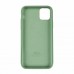 Чехол Silicone Case Full Cover iPhone 11 Pro Copy Pine Green (55)