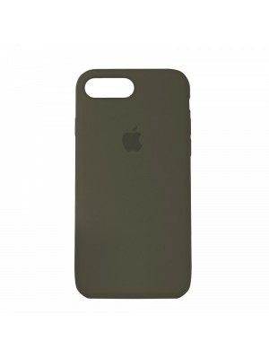 Чехол Silicone Case Full Cover iPhone 7/8 Plus Copy Dark Olive (35)