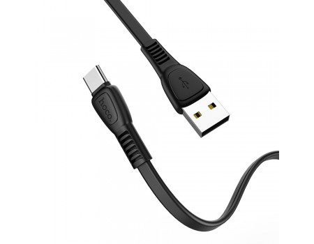 Кабель Hoco X40 Noah charging data cable for Type-C Black