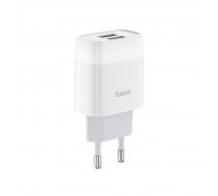 Сетевое зарядное устройство Hoco C73A Glorious dual port charger(EU) White