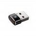 Адаптер Baseus Exquisite USB Male to Type-C Female Adapter Converter Black