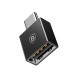 Адаптер Baseus Exquisite Type - C Male to USB Female Adapter Converter Black