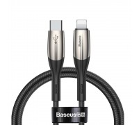 Кабель Baseus Horizontal Data Cable Type-C to iP PD 18W 1m Black