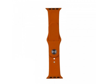 Ремешок Silicone Apple Watch 38/40/41 mm Dark Orange