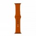 Ремешок Silicone Apple Watch 38/40/41 mm Dark Orange