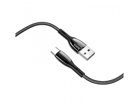 Кабель Hoco U89 Safeness charging data cable for Type-C Black