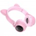 Навушники Bluetooth Hoco W27 Cat Ear Wireless Headphones Pink