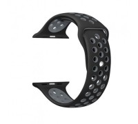 Ремінець Nike Sport Apple Watch 42/44mm Black + Gray (1)