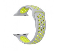 Ремінець Nike Sport Apple Watch 42/44mm Gray Yellow (3)