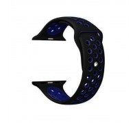 Ремешок Nike Sport Apple Watch 38/40/41 mm Black+Blue (8)