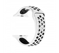 Ремінець Nike Sport Apple Watch 38/40mm White + Black (19)