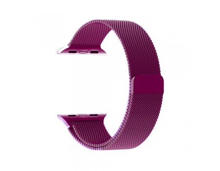 Ремешок Миланская Петля Apple Watch 42/44/45 mm Purple (9)