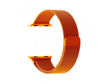 Ремешок Миланская Петля Apple Watch 38/40/41 mm Orange (18)