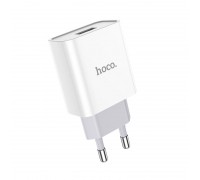 Сетевое зарядное устройство Hoco C81A Asombroso single port charger (EU) White