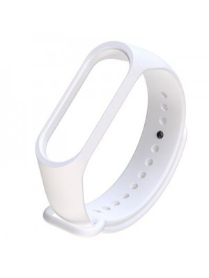 Ремешок Silicone Mi Band 3/4 White (1)