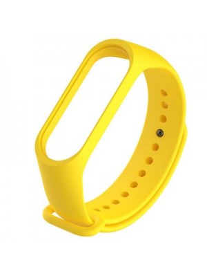 Ремінець Silicone Mi Band 3/4 Yellow ( 5 )