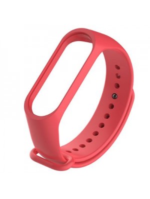 Ремешок Silicone Mi Band 3/4 Red (15)