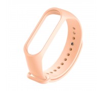 Ремінець Silicone Mi Band 5/6 Pink Peach ( 3 )