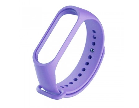 Ремешок Silicone Mi Band 5/6 Lilac Purple (18)