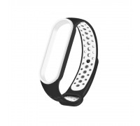 Ремінець Nike Sport Mi Band 5/6 Black White ( 5 )