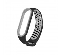 Ремінець Nike Sport Mi Band 5 Black Grey (12)