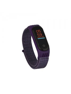 Ремешок Nylon Mi Band 5/6 Dark Violet (15)