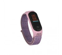 Ремешок Nylon Mi Band 5/6 Pink Violet (17)