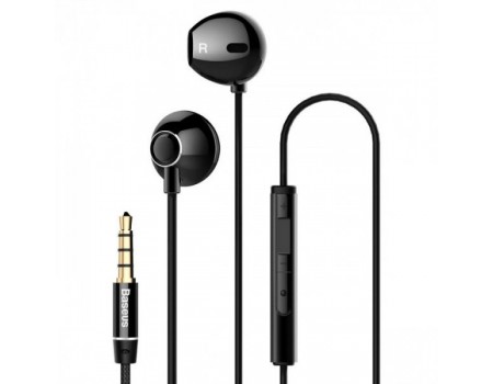 Наушники Baseus Enock H06 lateral in-ear Wire Earphone Black