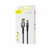 Кабель Baseus Cafule Cable ( special edition ) USB to Lightning 2.4A 1m Grey + Black