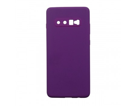 Чехол Jelly Silicone Case Samsung S10 Plus Purple (30)