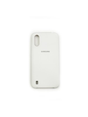 Чехол Jelly Silicone Case Samsung A01 White (9)