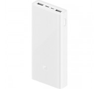 Универсальная мобильная батарея Power Bank Mi Powerbank 3 20000Mah USB-C Two-Way Fast Charge PLM18ZM/VXN4258CN White