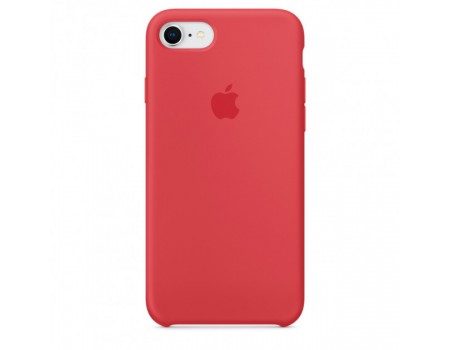 Чохол Apple Silicone Case 1:1 iPhone 7/8 Red Raspberry (14)
