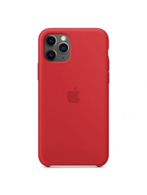Чохол Apple Silicone Case 1:1 iPhone 11 Pro Red (2)