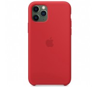 Чохол Apple Silicone Case 1:1 iPhone 11 Pro Max Red (2)