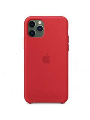 Чохол Apple Silicone Case 1:1 iPhone 11 Pro Max Red (2)