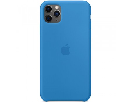 Чохол Apple Silicone Case 1:1 iPhone 11 Pro Max Surf Blue (13)