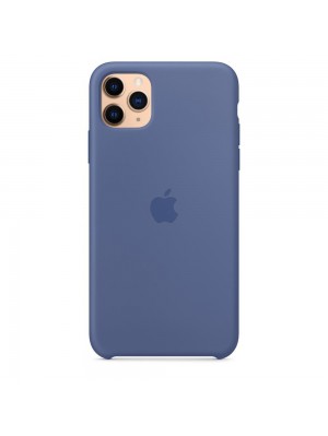 Чохол Apple Silicone Case 1:1 iPhone 11 Pro Max Linen Blue (16)