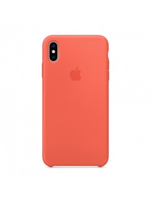 Чохол Apple Silicone Case 1:1 iPhone XS Max Nectarine (6)