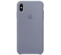 Чохол Apple Silicone Case 1:1 iPhone XS Max Lavender Grey (8)