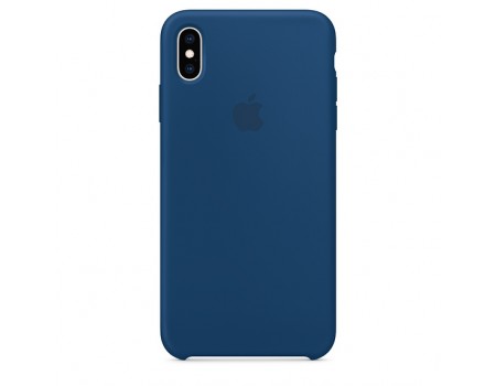 Чохол Apple Silicone Case 1:1 iPhone XS Max Blue Horizon (9)