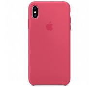 Чохол Apple Silicone Case 1:1 iPhone XS Max Hibiscus (10)