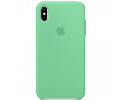 Чохол Apple Silicone Case 1:1 iPhone XS Max Spearmint (13)