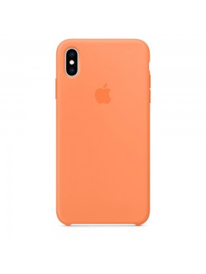 Чохол Apple Silicone Case 1:1 iPhone XS Max Papaya (14)