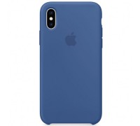 Чохол Apple Silicone Case 1: 1 iPhone X / XS Delft Blue ( 15 )